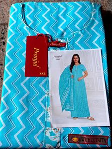 Pranjul Duppata Nighty- XXL, New