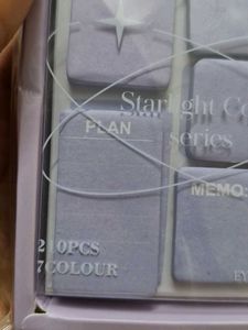 Starlight Coral Series - Mini Sticky Notes