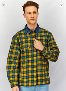 Vintage Diesel Flannel Denim Jacket