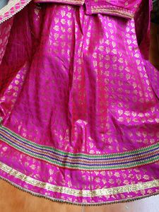 Beautiful Lhnga Choli With Heavy Blouse And Dupatt
