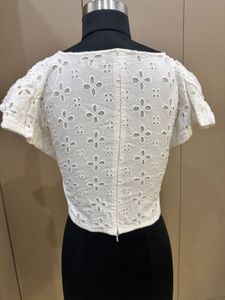 White Crop Top