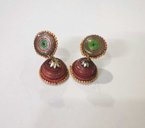 4 Piece Jhumka Set 🌕🛺🦢