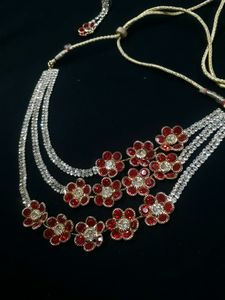 Beautiful Necklace With Earings For Womens 😍🔥