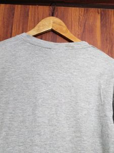Amstead Brand Gray Colour T Shirt For Men