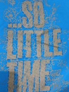 Blue Sleeveless T-shirt