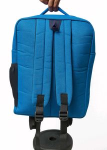 Blue Backpack + Keychains free