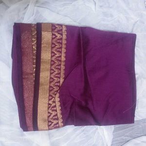 Cotton Silk Saree With Blouse Pices