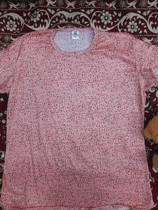 Pink Colour Night Suit