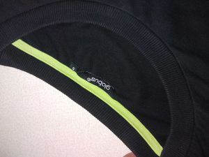 Black GYM Crop Top S size