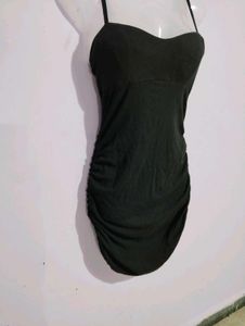 BLACK BODYCON DRESS