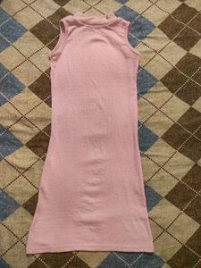 Pink Sleeveless Dress