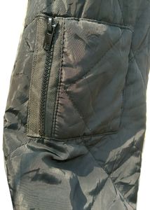 Matte Black Bomber Jacket