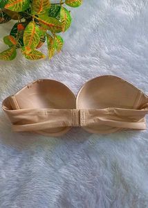 LA Senza Nude Push Ups Padded Tube Bra