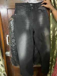 Wide Leg Denim Jeans