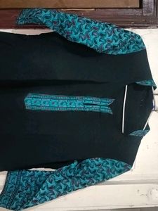 Elegant Black Kurta