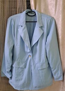 Blue Blazer With Half Shorts