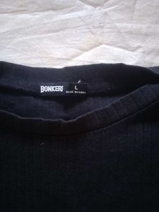 Set Of Fitted Ribbed Crop Tops