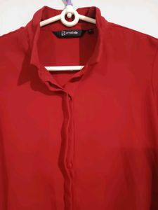Red Shirt Top