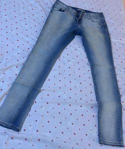 Light Wash Skinny Jeans