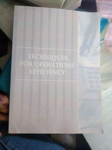 Operations Efficiency Techniques