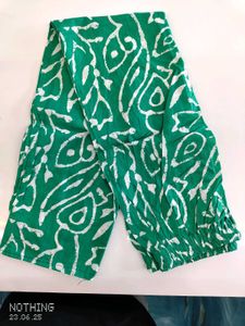 Green Printed Kurta