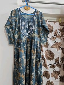 Floral Print Kurta