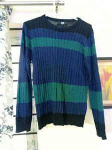 HER Women's Striped Knit Sweater