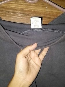 Gray Capri Yoga Pants