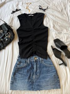 Zara Black Top
