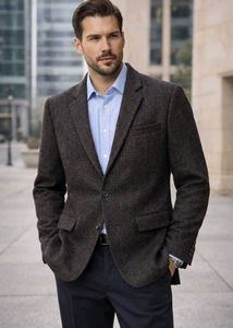 🇳🇿💫💗Men's Brown Tweed Blazer