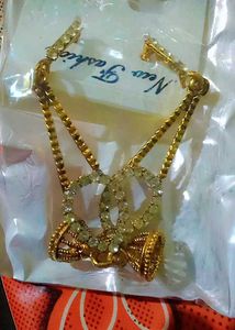 Gold Tone Dangle Earrings
