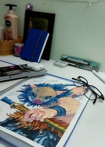 Inozuke Sketch|| Watercolor Painting|| Anime||