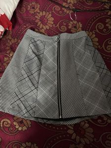 Plaid Mini Skirt