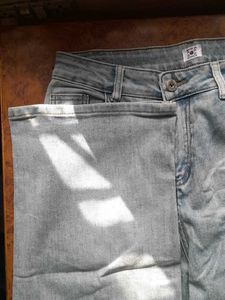 Wide Leg Denim Jeans