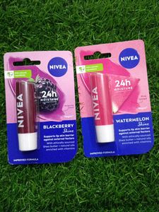 2 Nivea Lip Balm