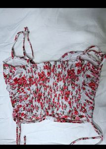 Floral Print Bustier🦋