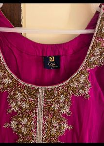 Elegant Embroidered Kurta