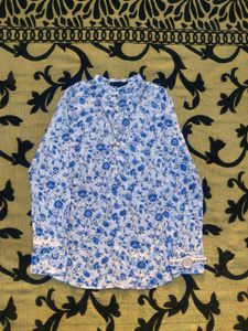 ZARA Floral Print Kurti/Top