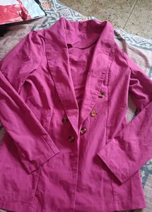 SHEIN Pink Blazer