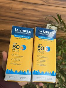 La Shield SPF 50 Sunscreen (2) Pack of two