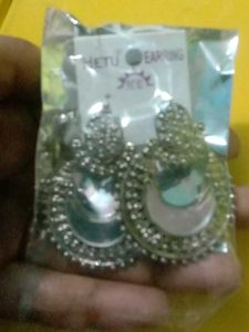 Mirror Earings For Girls......