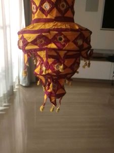 Bohemian Fabric Hanging Lamp