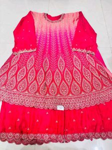 Elegant Pink Embroidered Salwar Suit