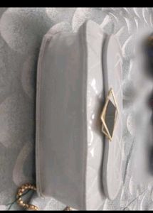 Chic White Crossbody Bag