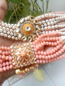 2 Choker Necklace Without Earrings