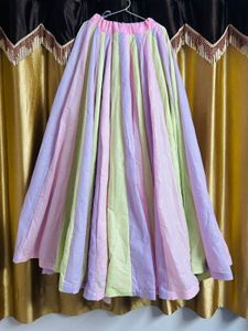 Full Flair Fliar Not Wearable Lehenga For Navaratr