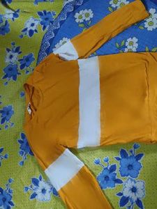 Stylish Mustard Top
