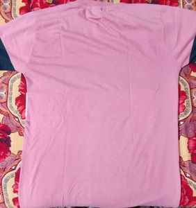 Adidas Pink Graphic Tee