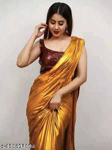 Beutiful Saree With Blouse Only Rs 349