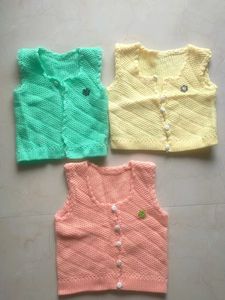 Vintage Knit Baby Vests (Set of 3)